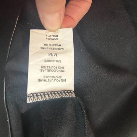 Le Chateau Faux Leather Dress - Picture 3 of 4